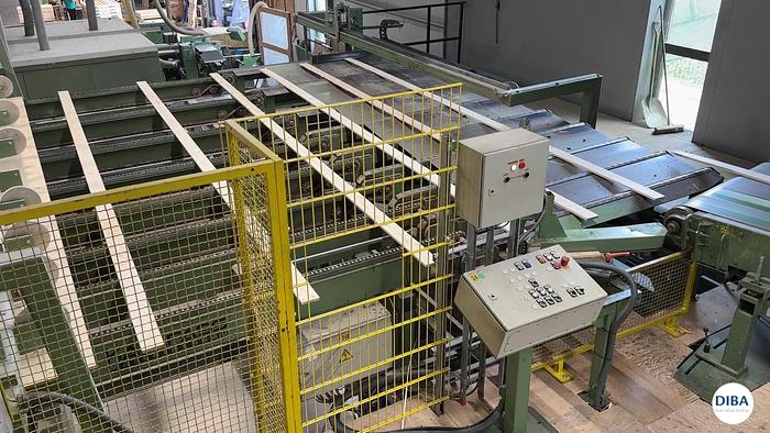 Gebruikt REX - KALLFASS  high speed planing and cutting line