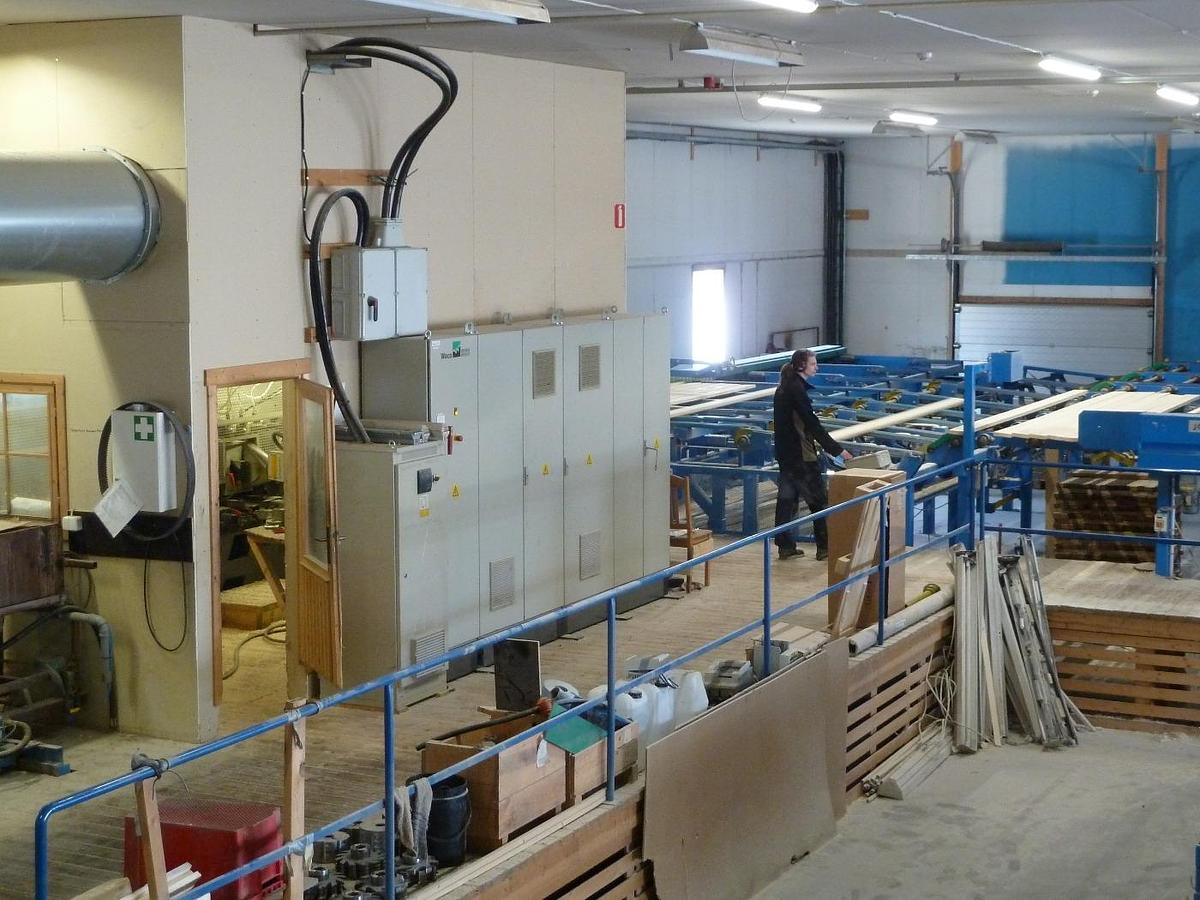 Gebruikt WACO - KUJAKON high speed planing and cutting line