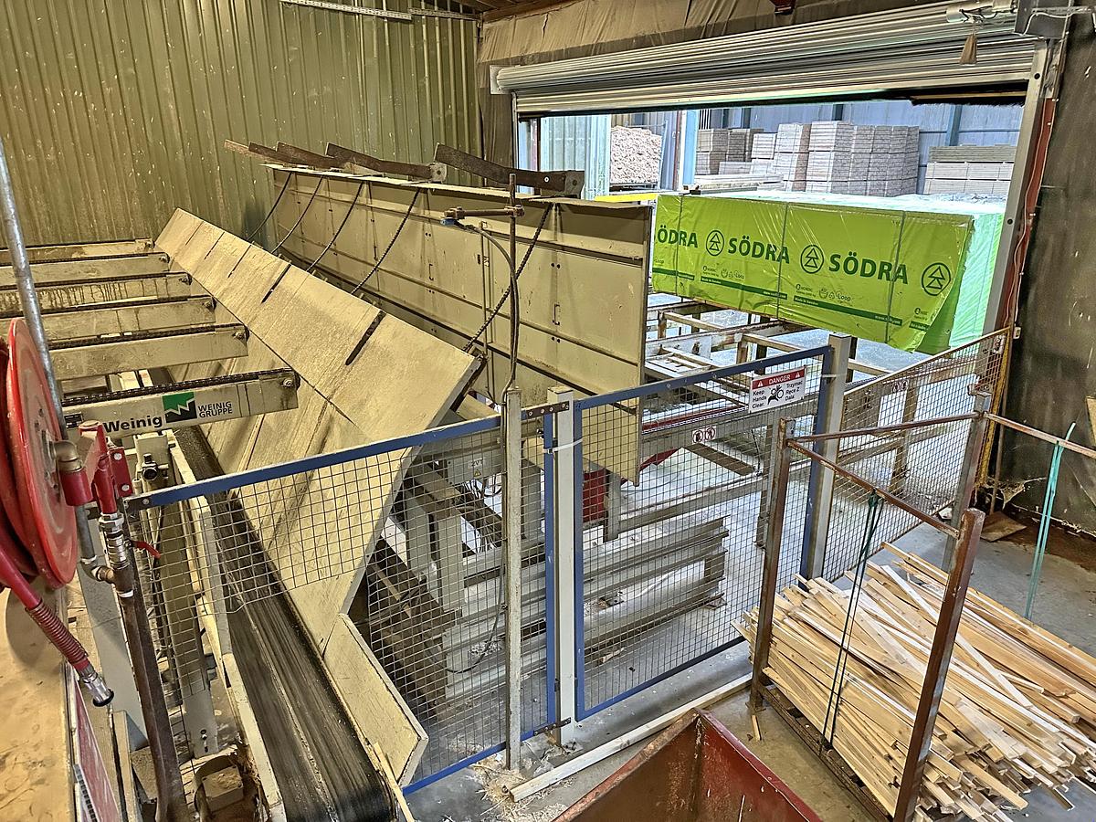 Gebruikt WEINIG high speed planing line Hydromat 30 XL