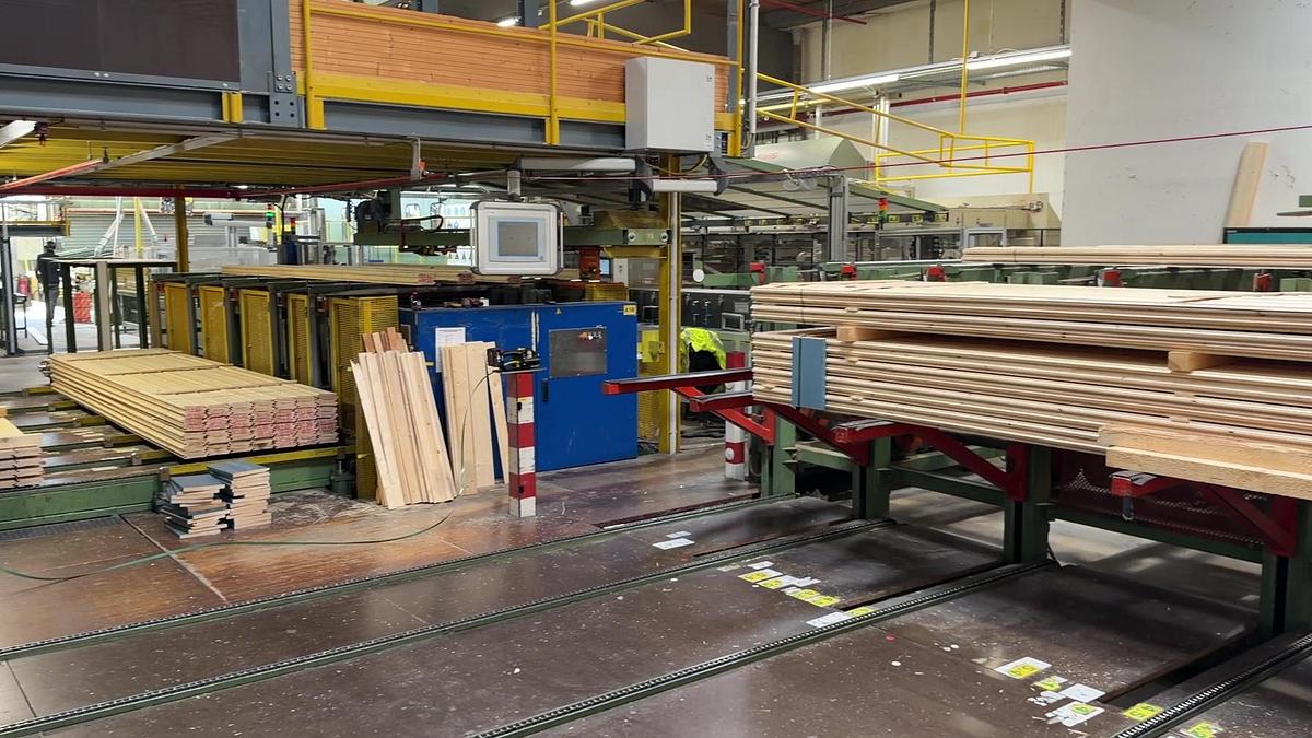 Gebruikt Waco - Jonab - Kallfass high speed cutting-planing-bundling line