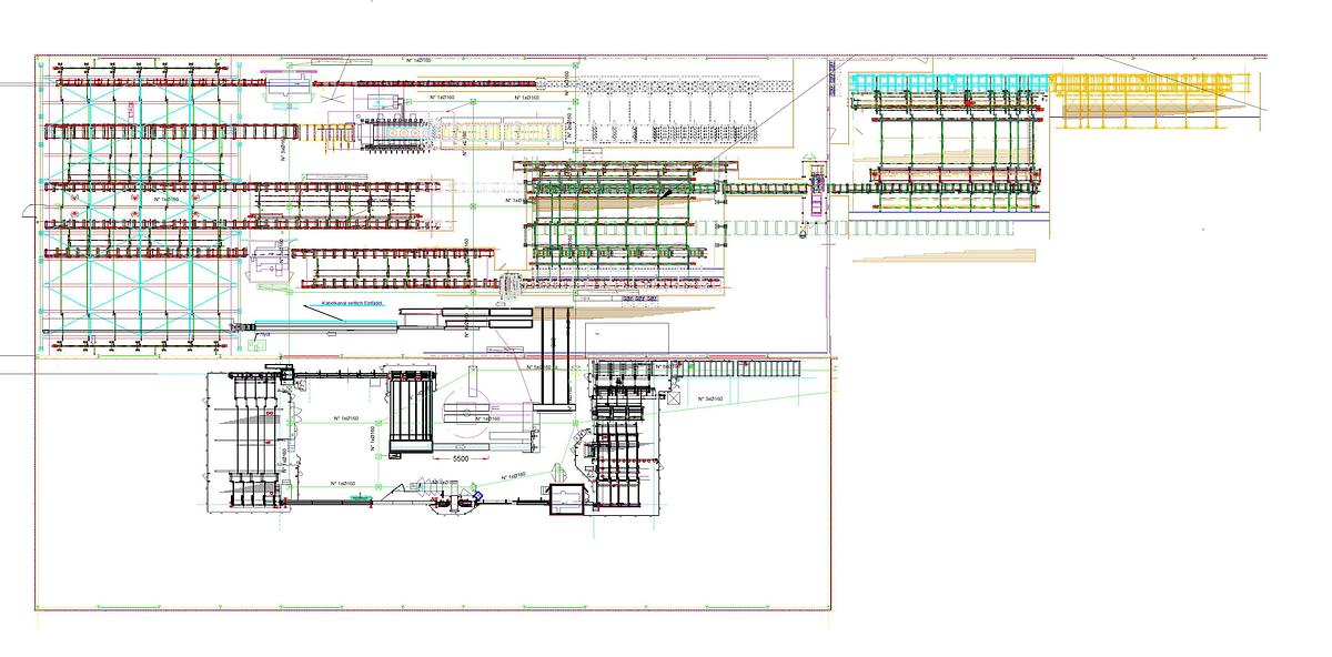 Gebruikt Rex - Kallesoe - NKT - System TM - HIT GLT production line