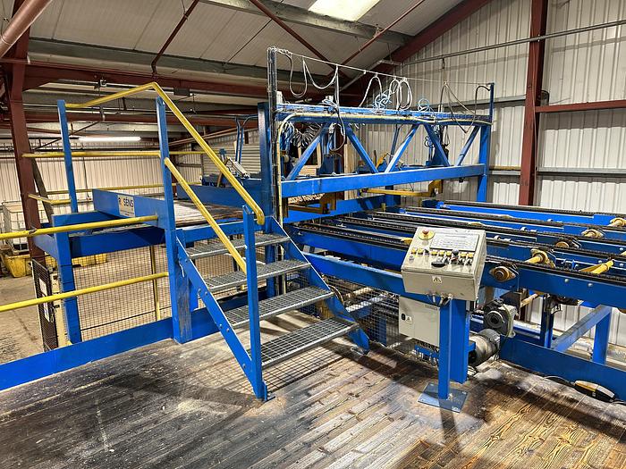 Used Stenner herzaag lijn MHS 9 / VHF36 + Rosens automatisering