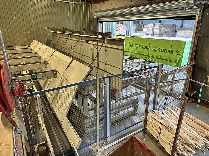 Gebruikt WEINIG high speed planing line Hydromat 30 XL