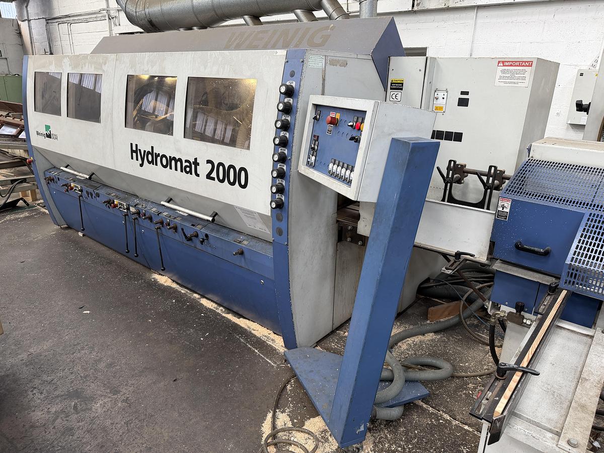Gebruikt WEINIG Powermat 2000 planing line