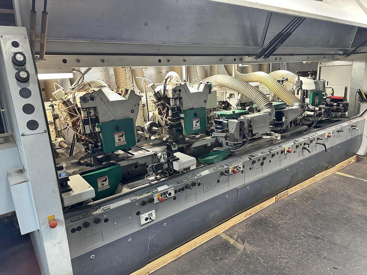 Gebruikt WEINIG planing line Powermat 2000 with automation