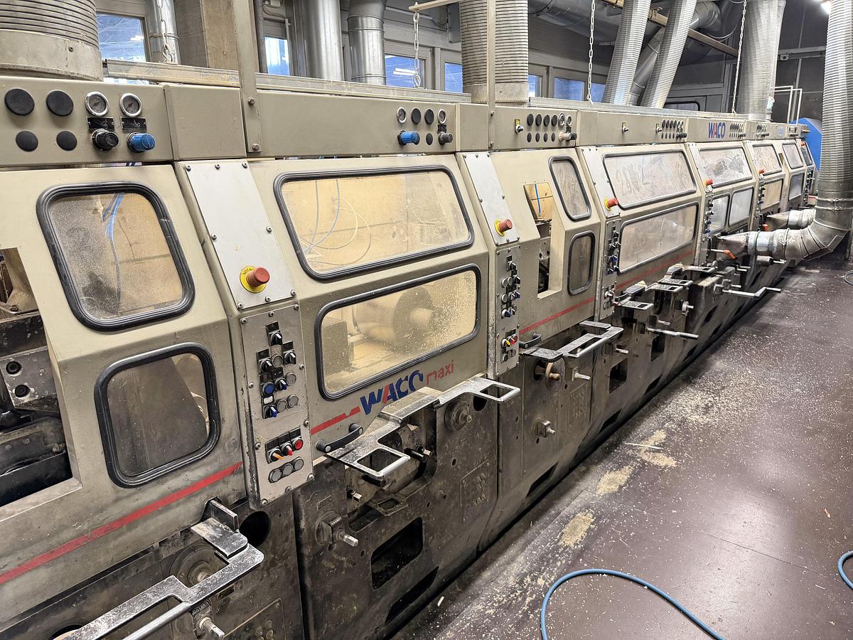Gebruikt WACO - LECAB - WoodEye high speed planing-cutting-bundling line