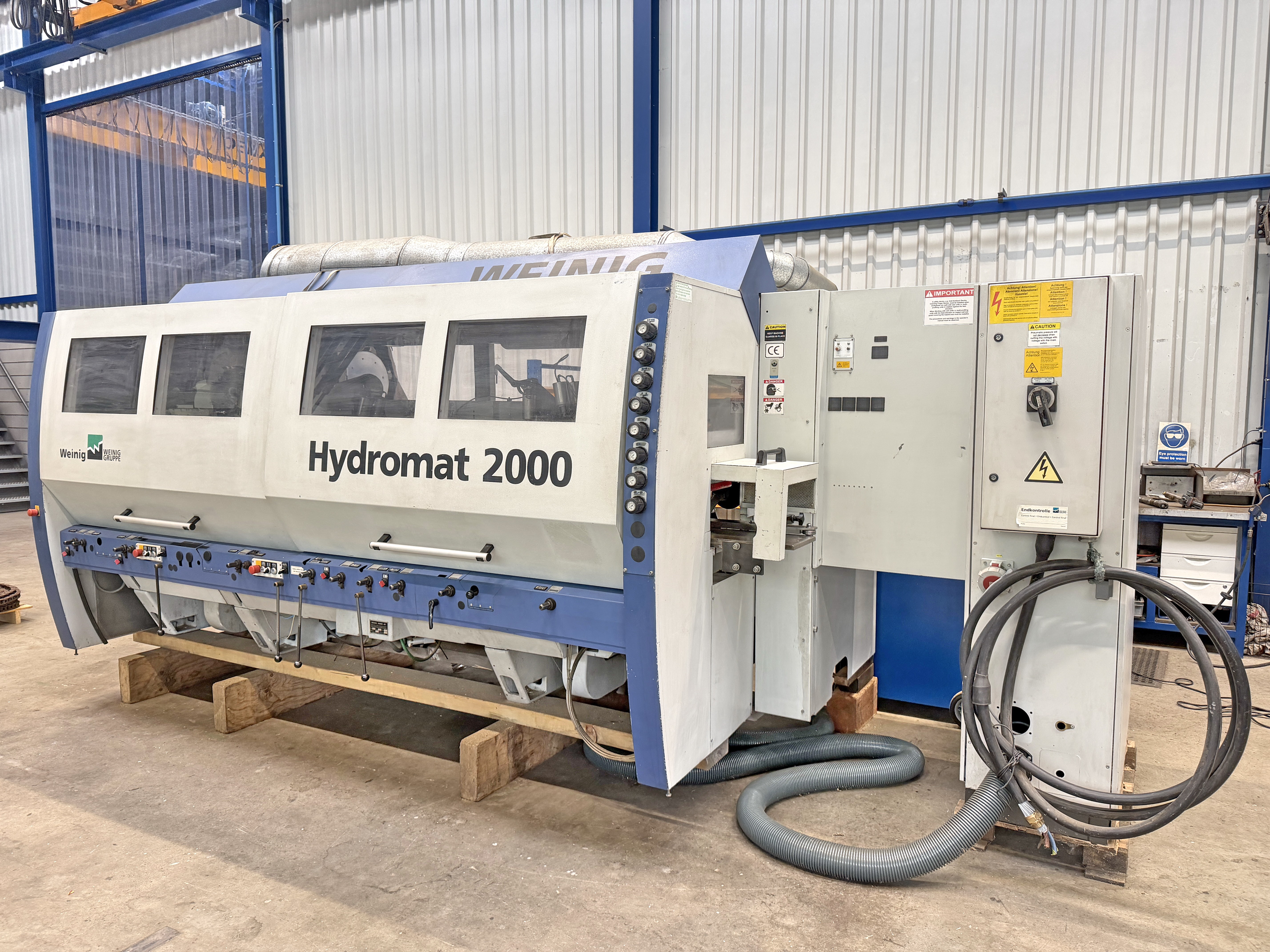 Gebruikt WEINIG Hydromat 2000 planing line