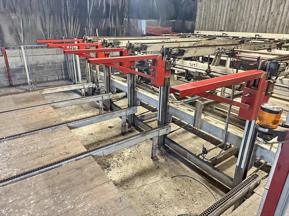 Gebruikt WEINIG high speed planing line Hydromat 30 XL