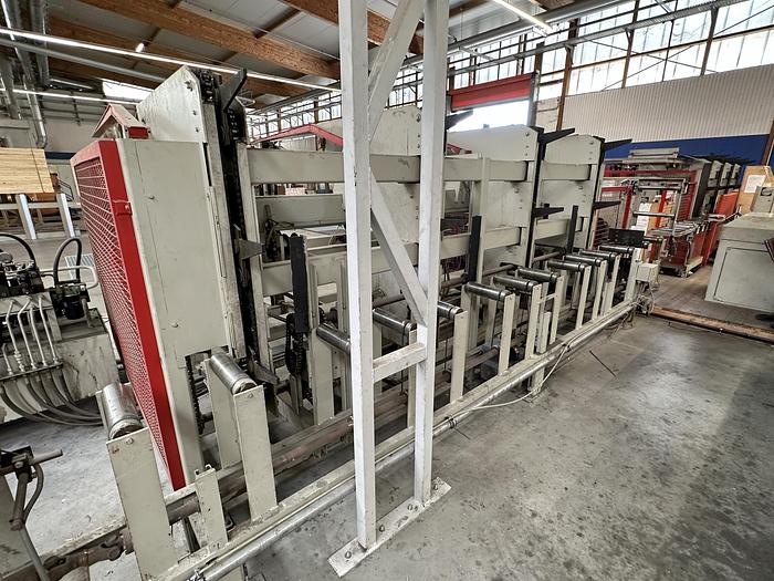 Gebruikt WEINIG  planing line Hydromat 22BL with bundling and stacking