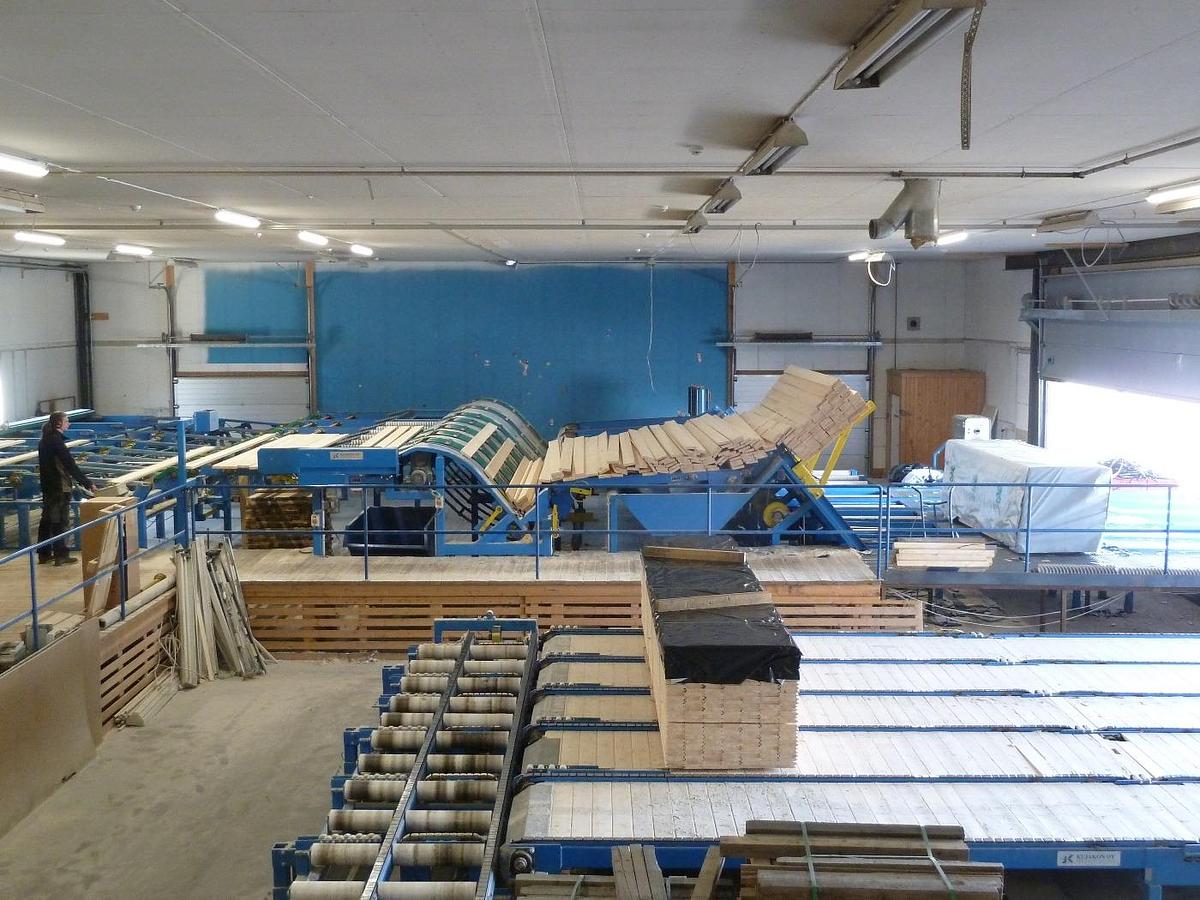 Gebruikt WACO - KUJAKON high speed planing and cutting line