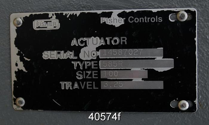 Refurbished Fisher Thermocompressor Valve Model CVS-110-A-FUB #40574