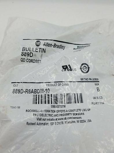 ALLEN BRADLEY 889D-R8ABDM-10 Ser B