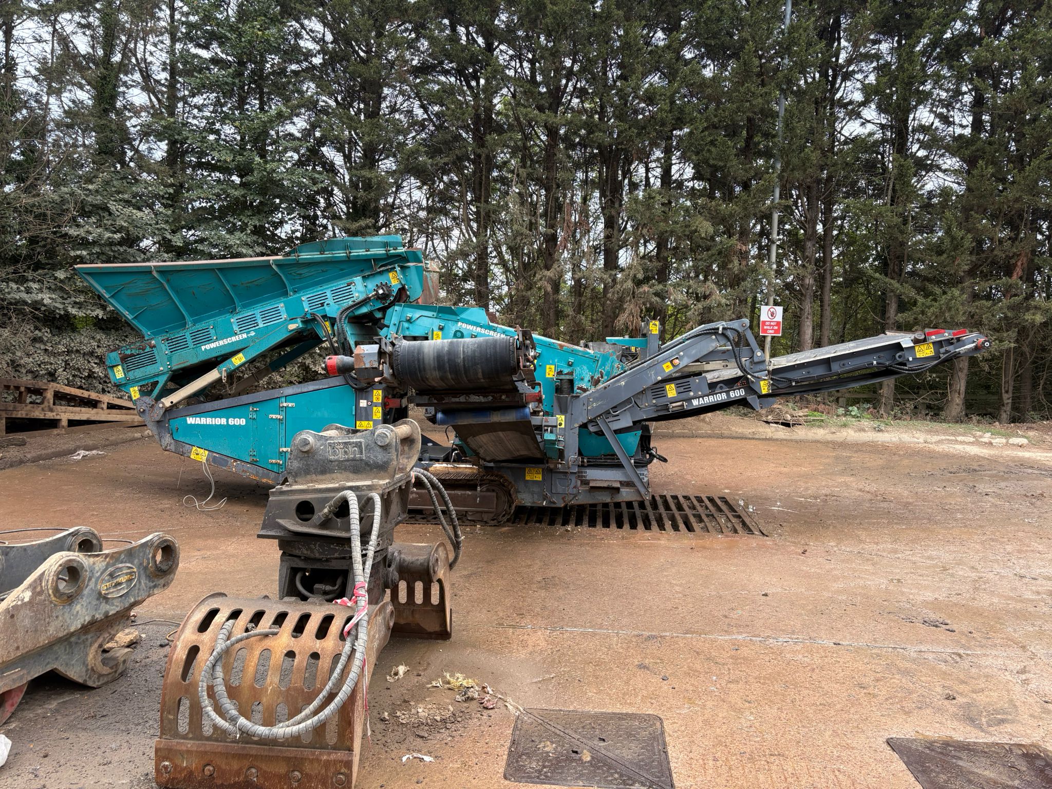 Used 2015 Powerscreen Warrior 600
