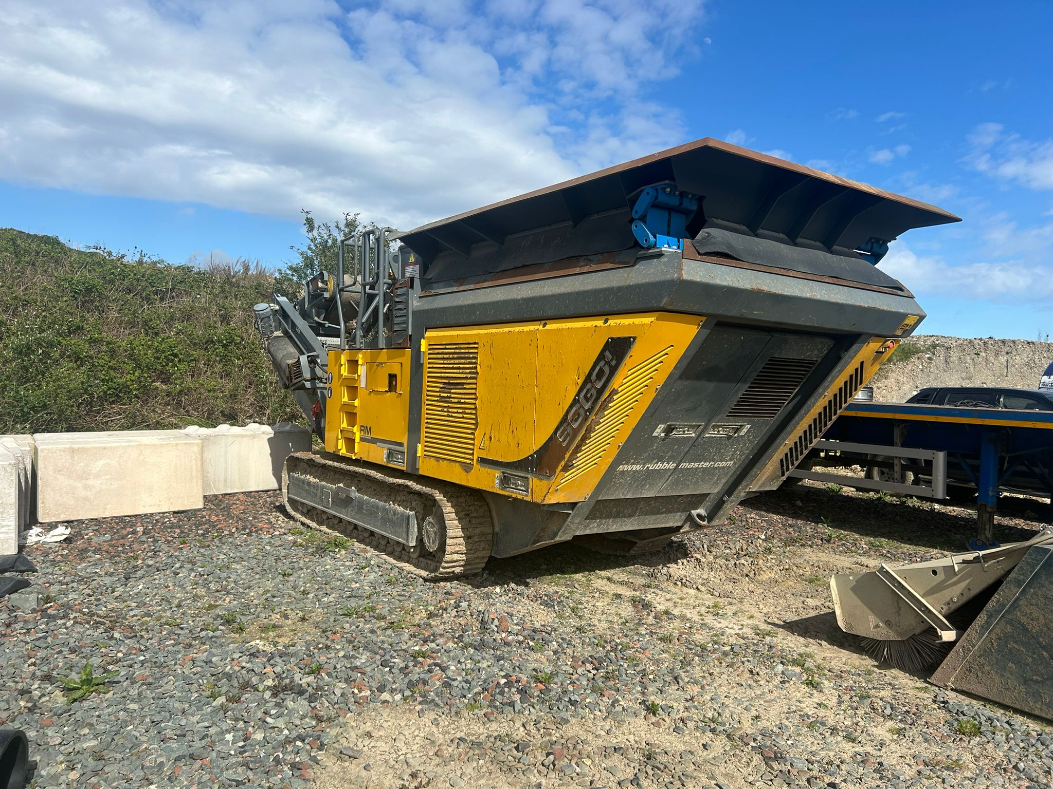 Used 2018 RubbleMaster RM90GO!