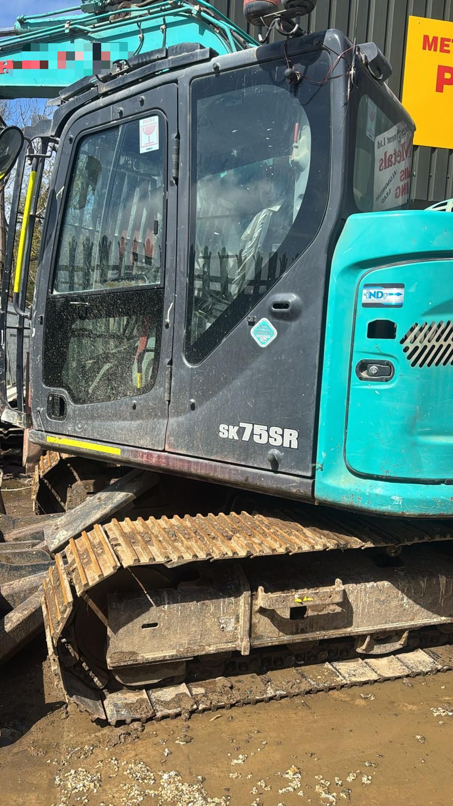 Used 2021 Kobelco sk75SR