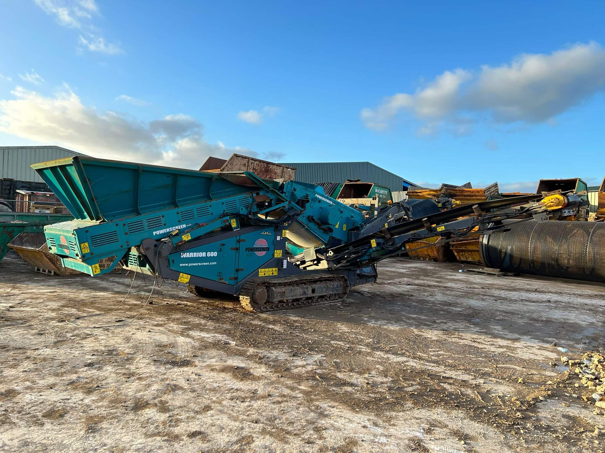 Used Powerscreen Warrior 600