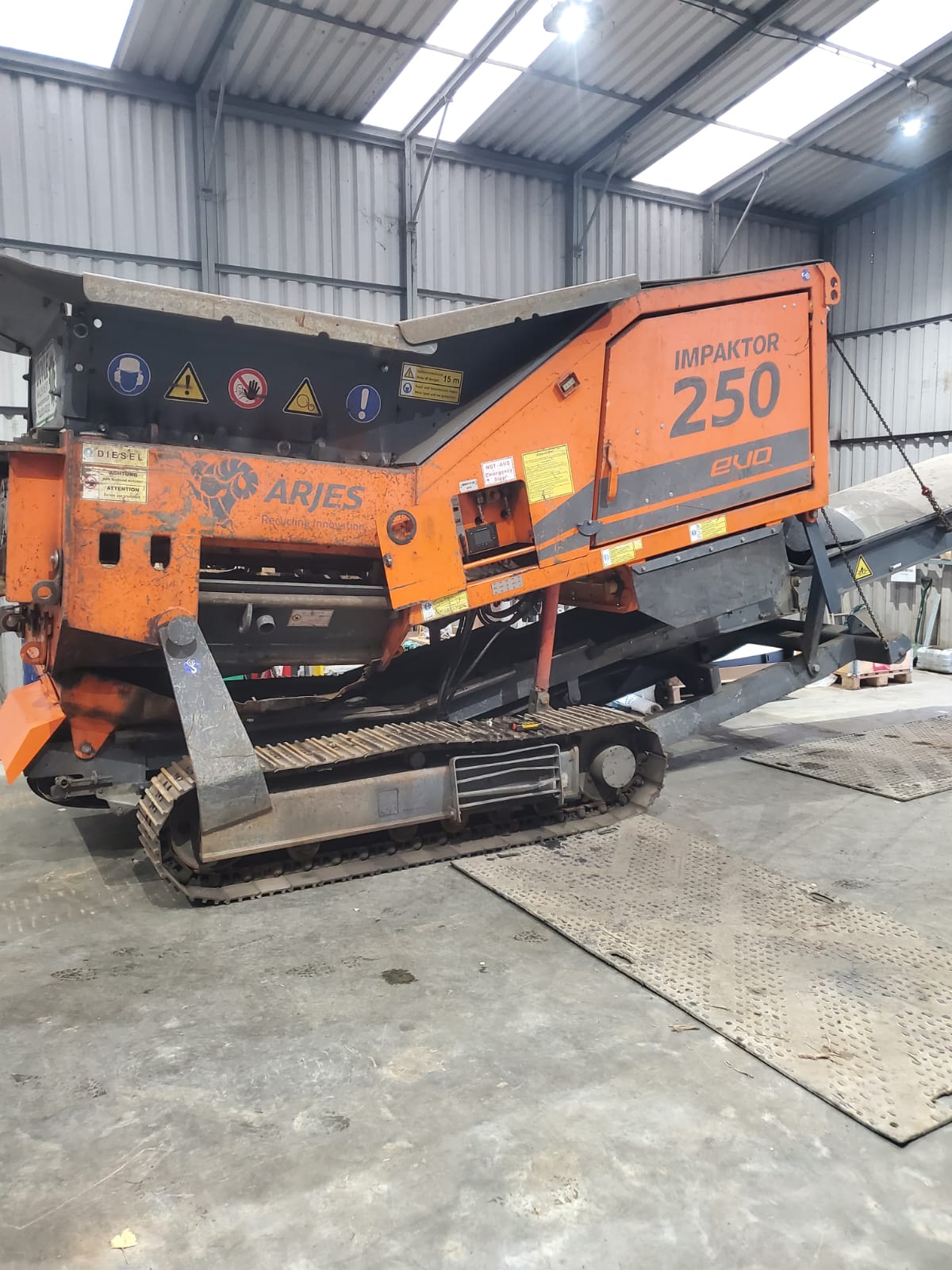 Used Arjes 250 evo Impaktor