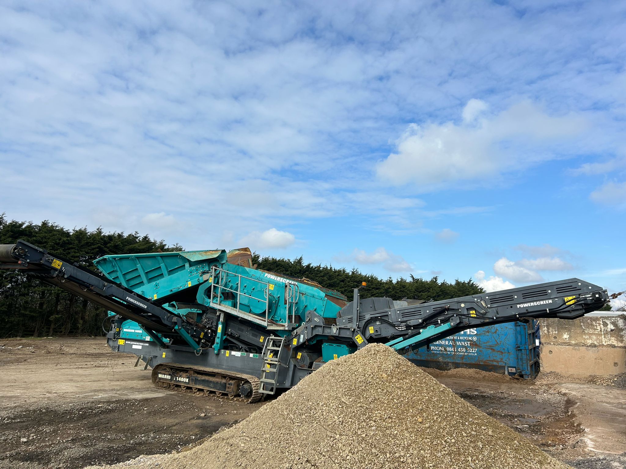Used 2015 Powerscreen Warrior 1400X