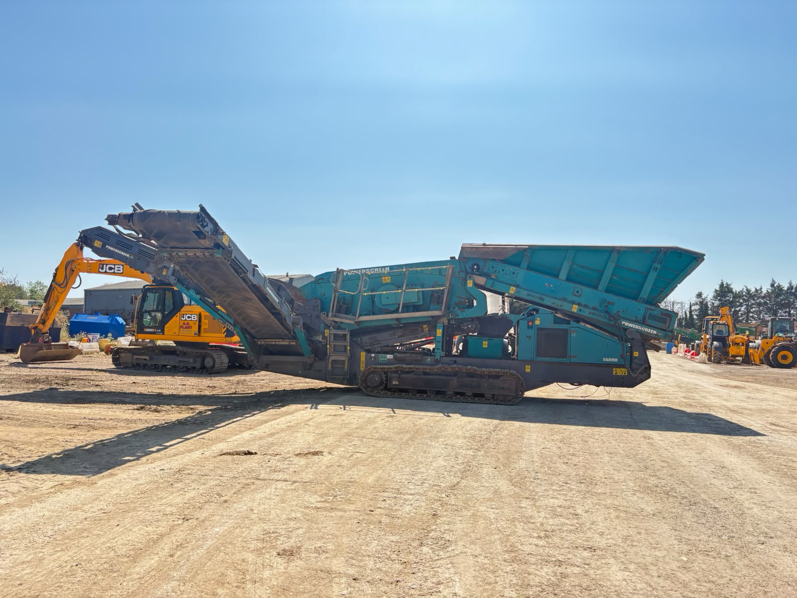 Used 2015 Powerscreen Warrior 1400X