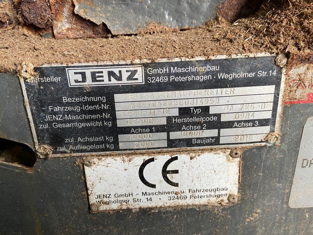 Used Jenz BA725 D
