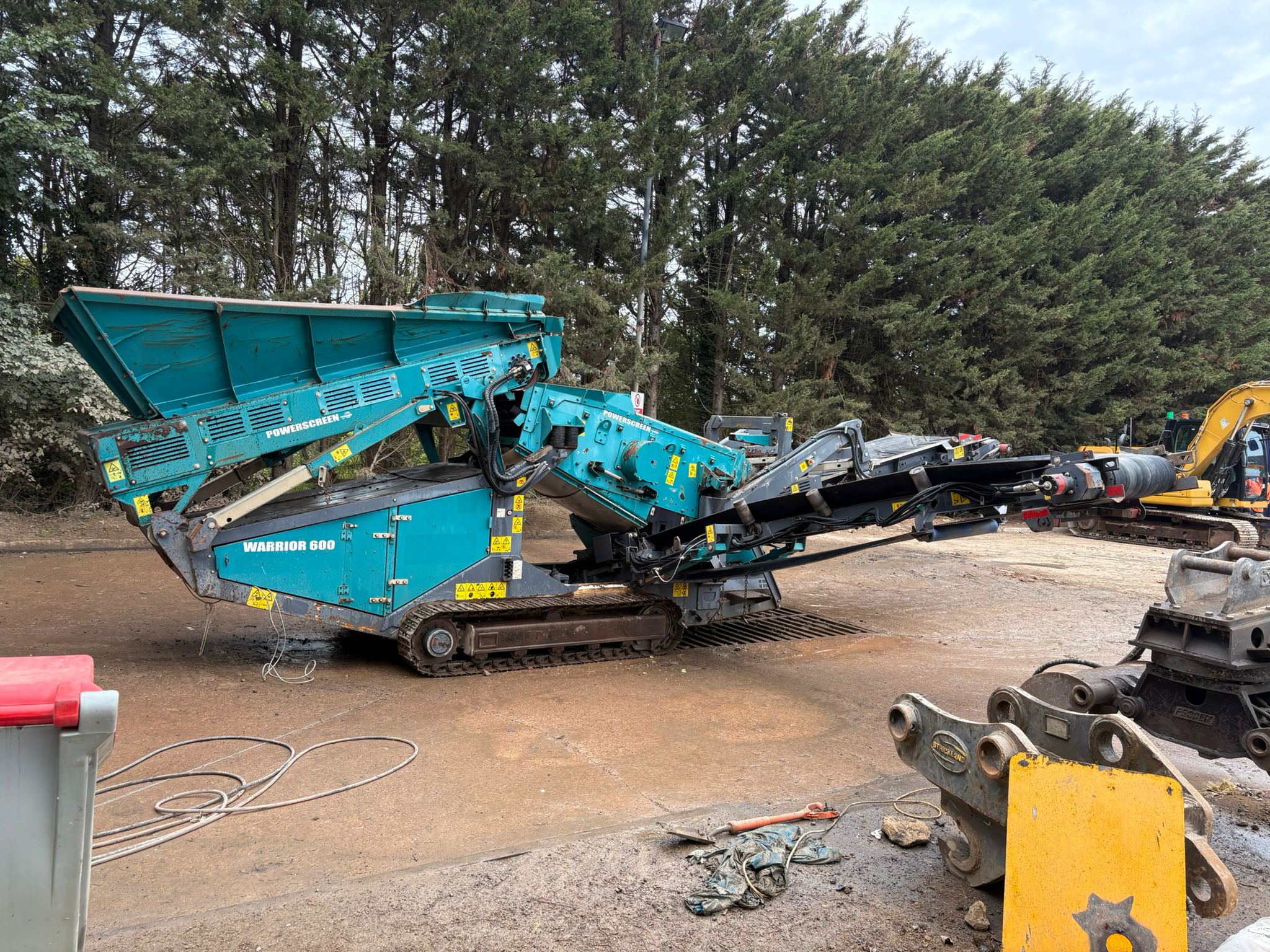 Used 2015 Powerscreen Warrior 600