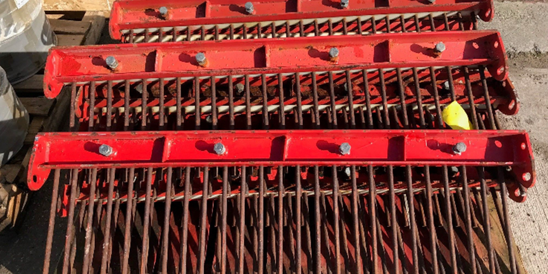 Used Powerscreen Warrior Fingers