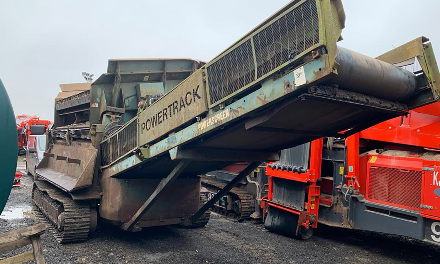 Used Powerscreen Powertrak 800