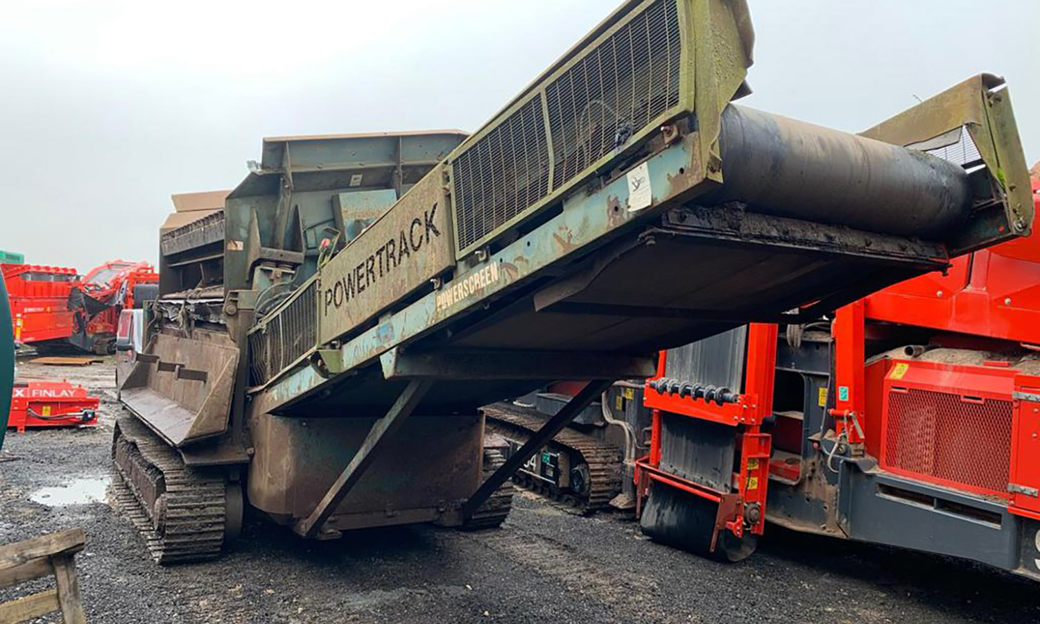 Used Powerscreen Powertrak 800