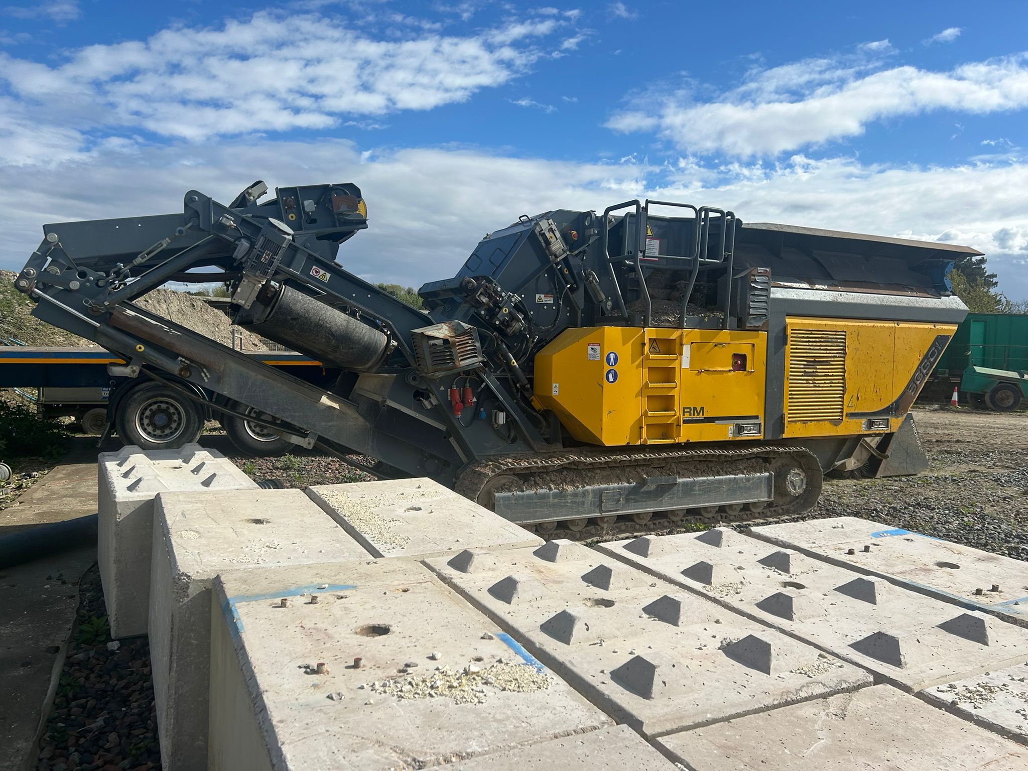 Used 2018 RubbleMaster RM90GO!