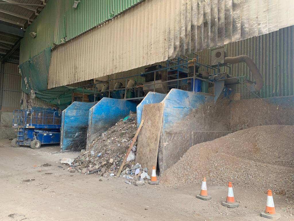 Used Baughan waste system