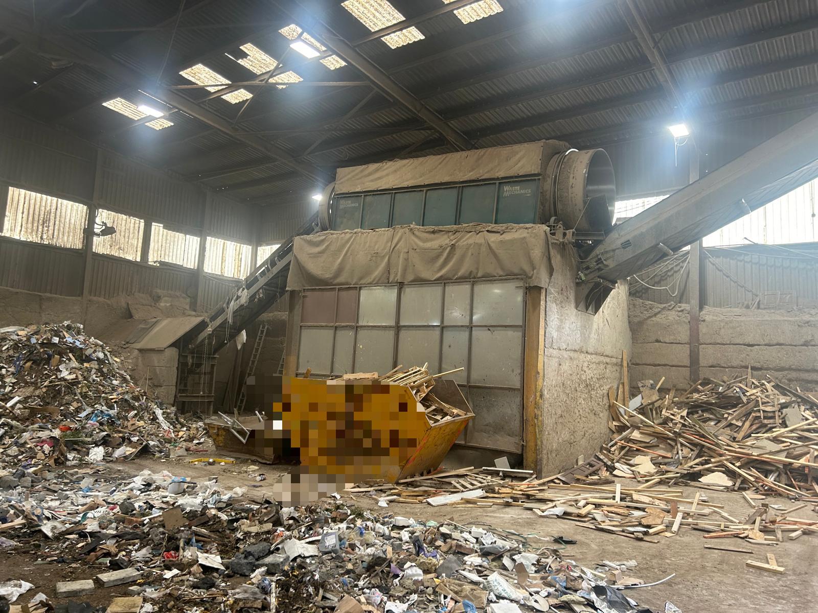 Used Complete Waste System Waste System