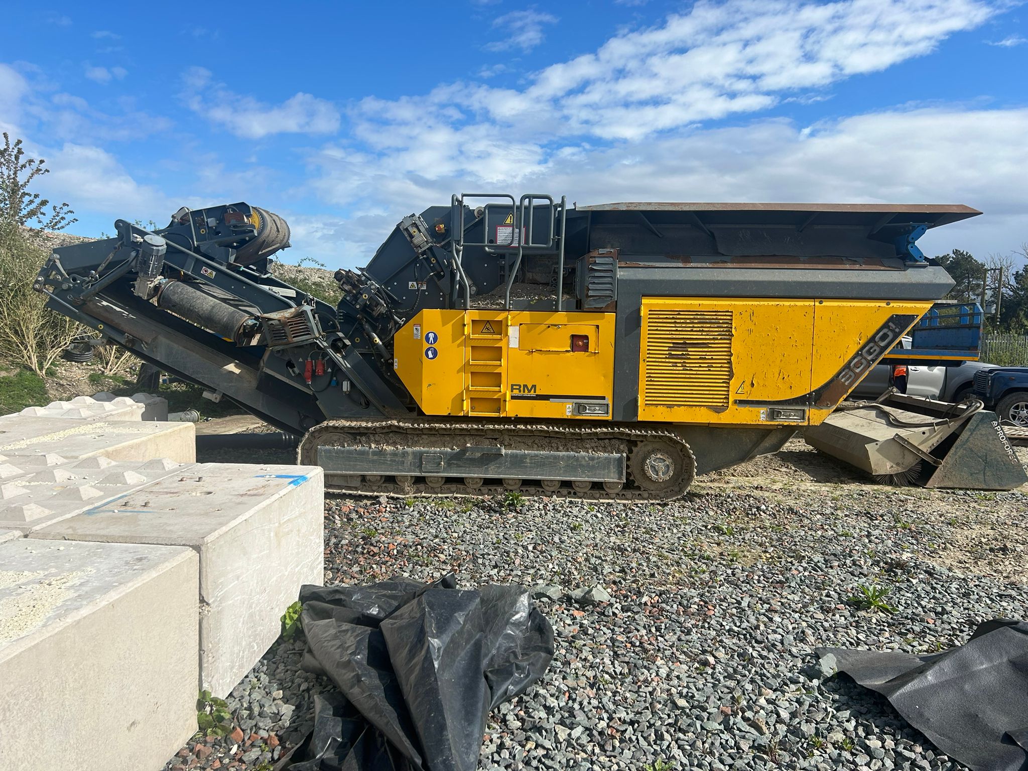 Used 2018 RubbleMaster RM90GO!