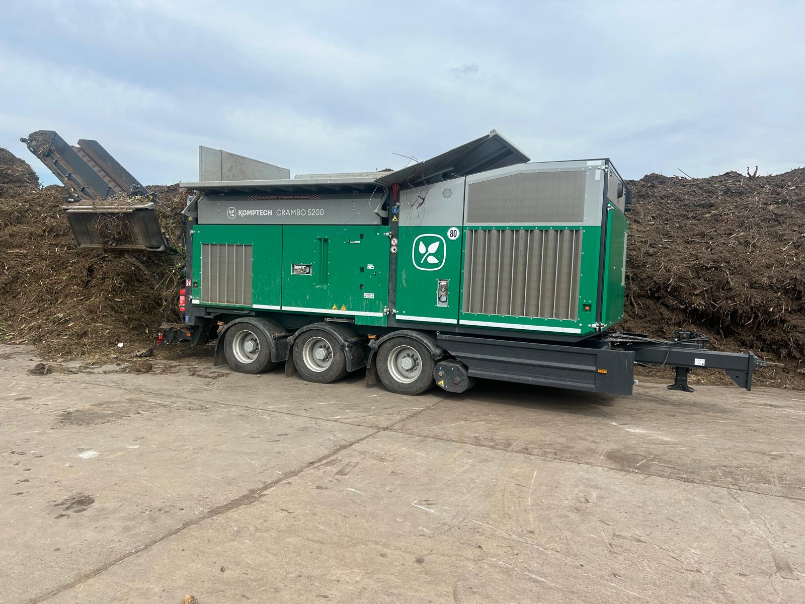 Used 2023 Komptech Crambo 5200