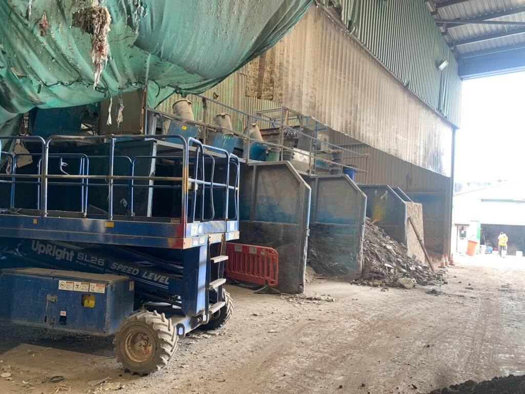 Used Baughan waste system