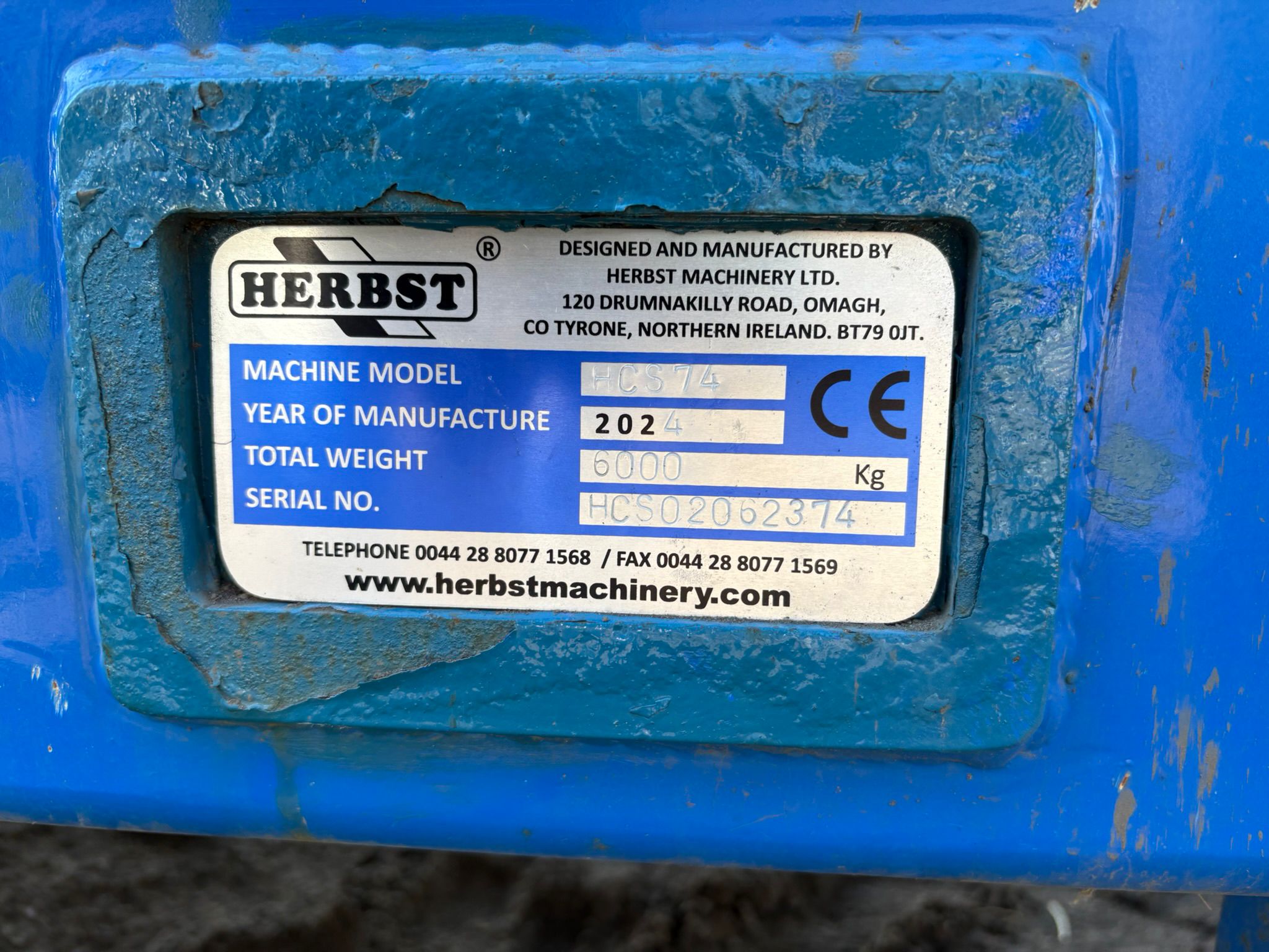 Used 2024 Herbst HCS 74