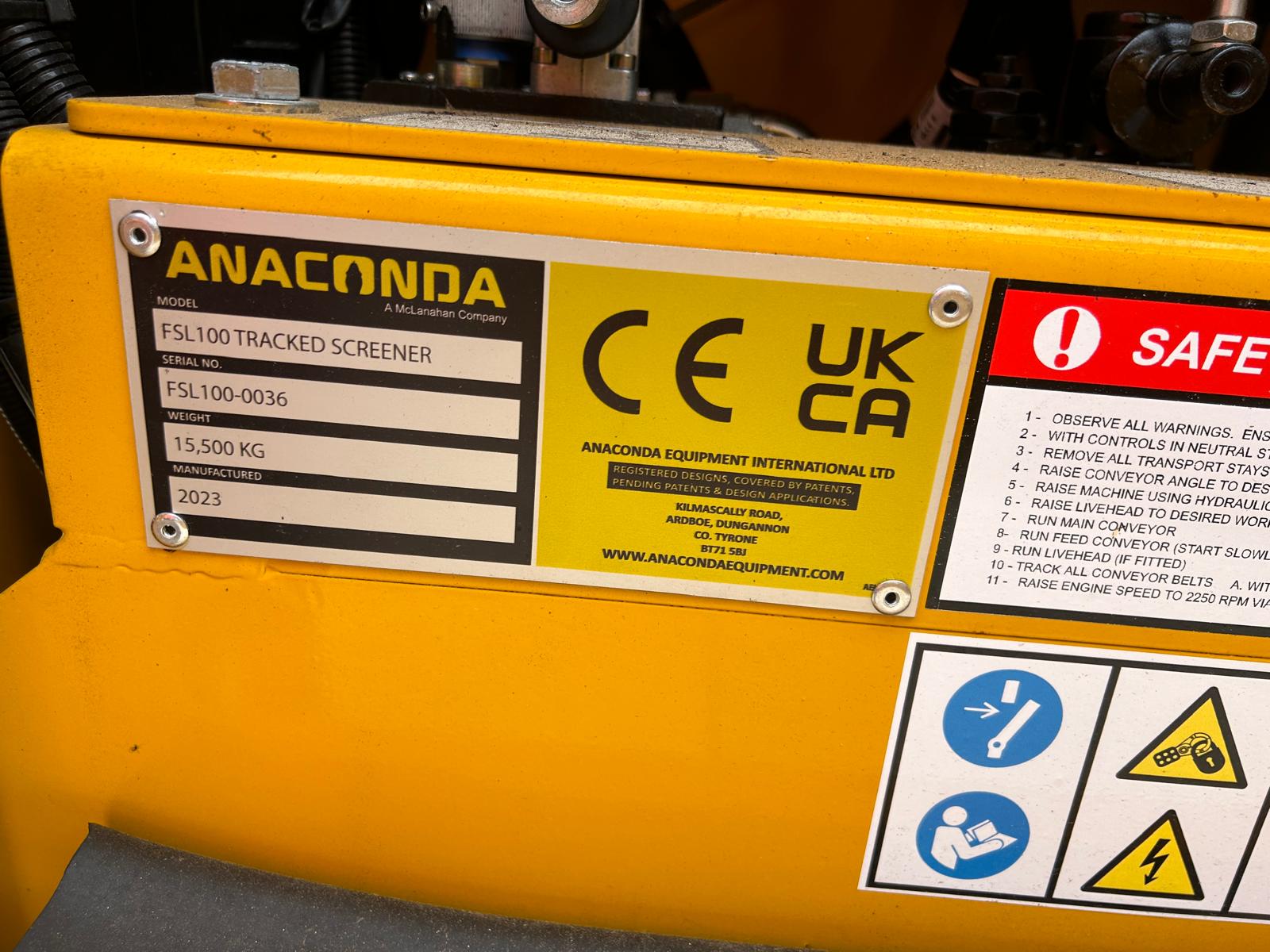 Used 2023 Anaconda FSL 100