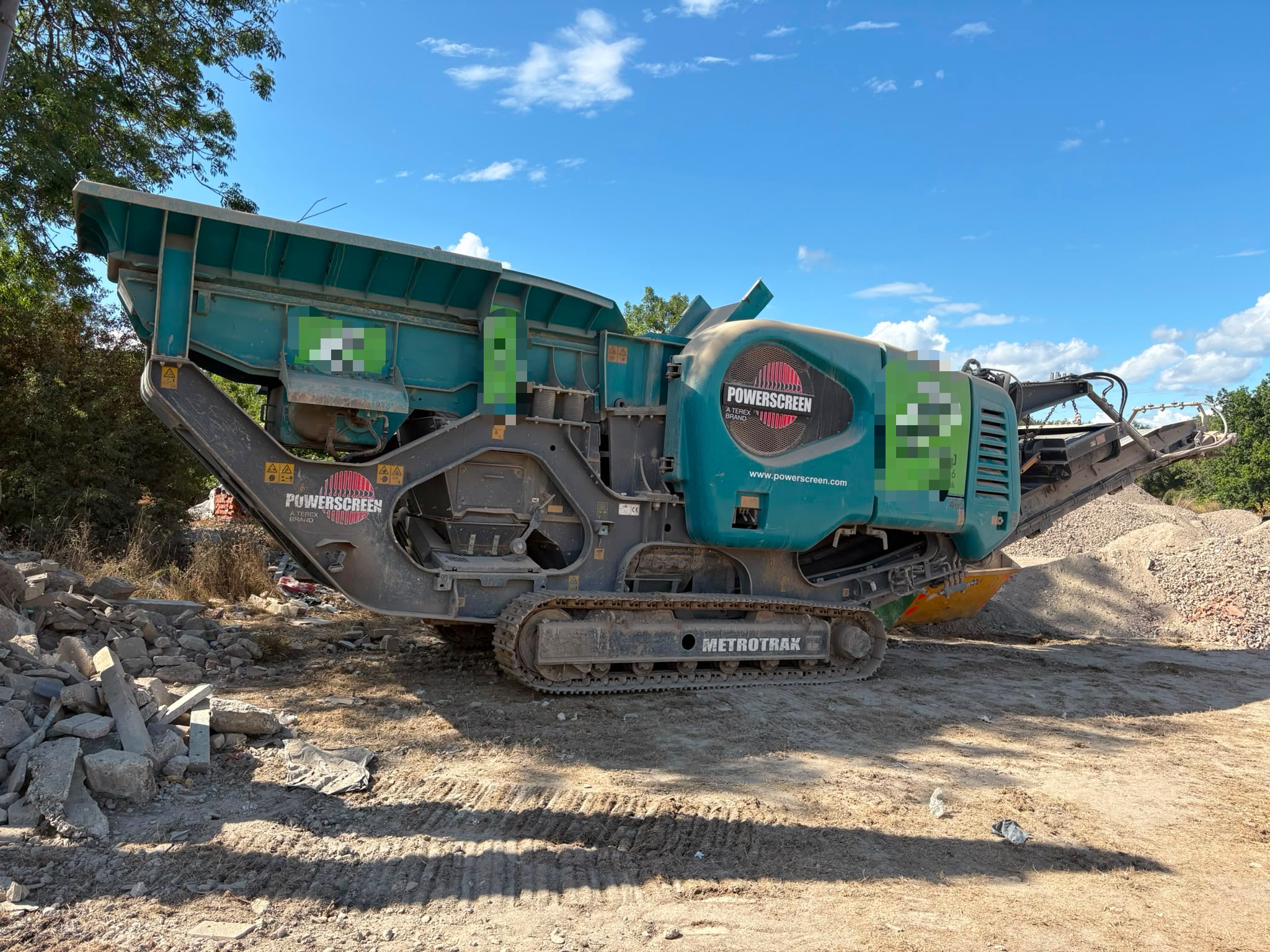 Used Powerscreen Metrotrak HA