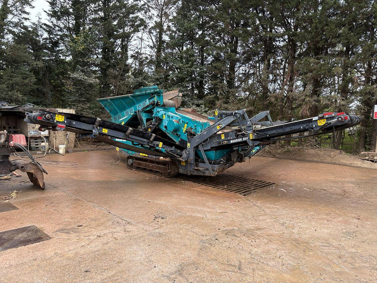 Used 2015 Powerscreen Warrior 600