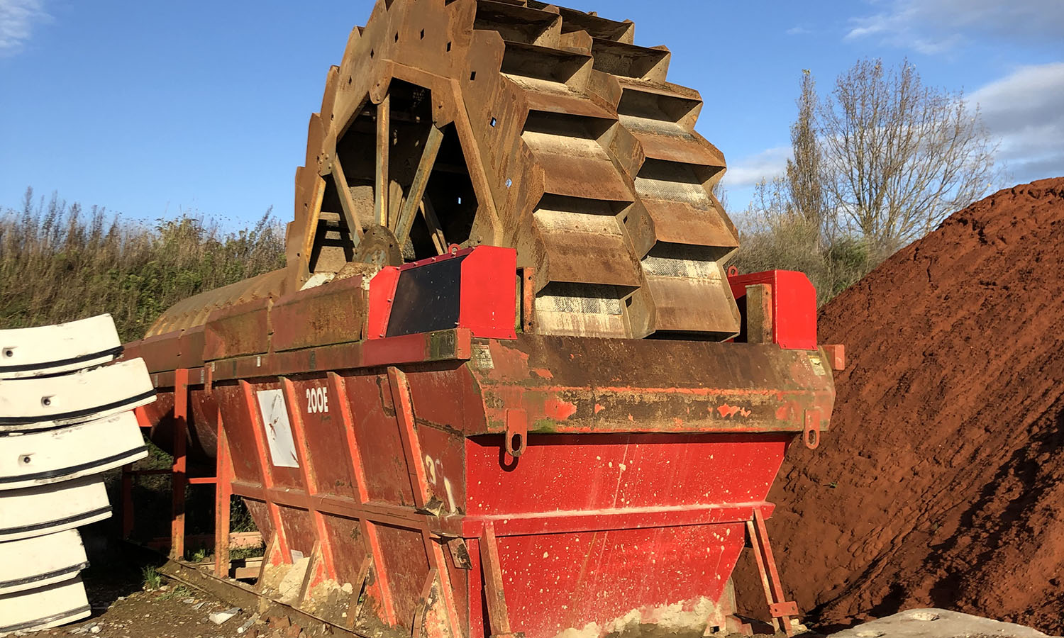 Used Finlay Bucket wheel 200E