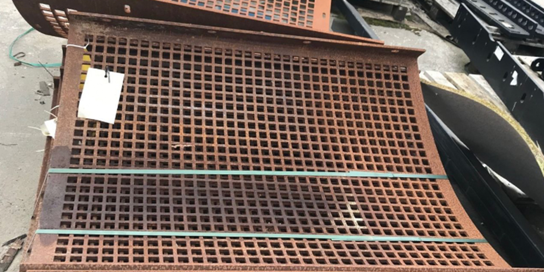 Used Punch Plate Trommel Meshes