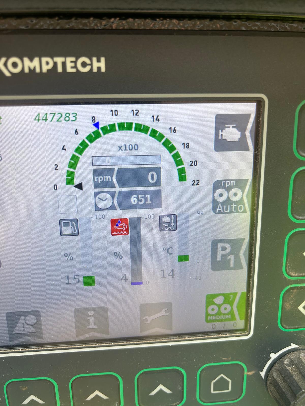 Used 2023 Komptech Crambo 5200