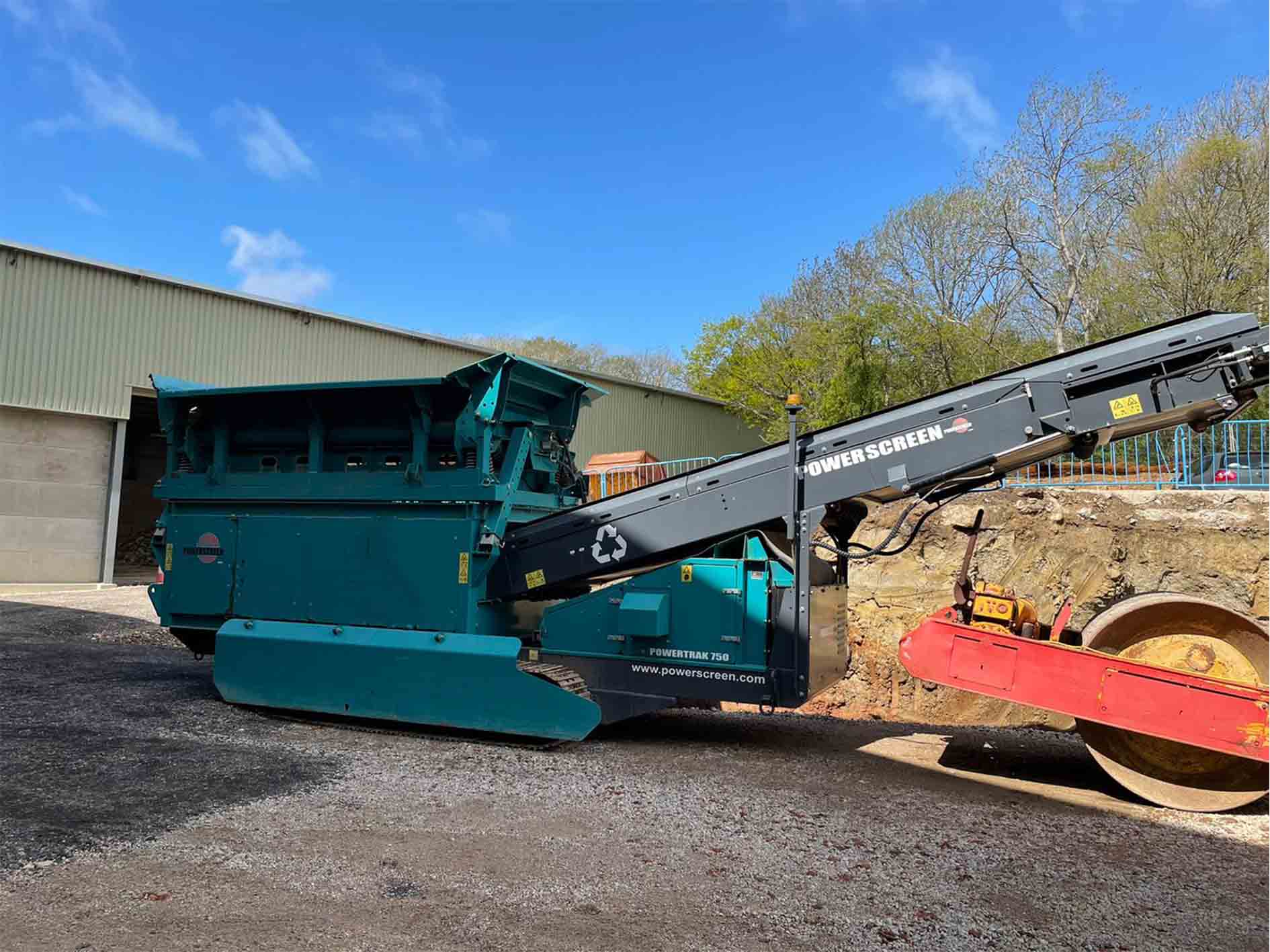 Used Powerscreen Powertrak 750