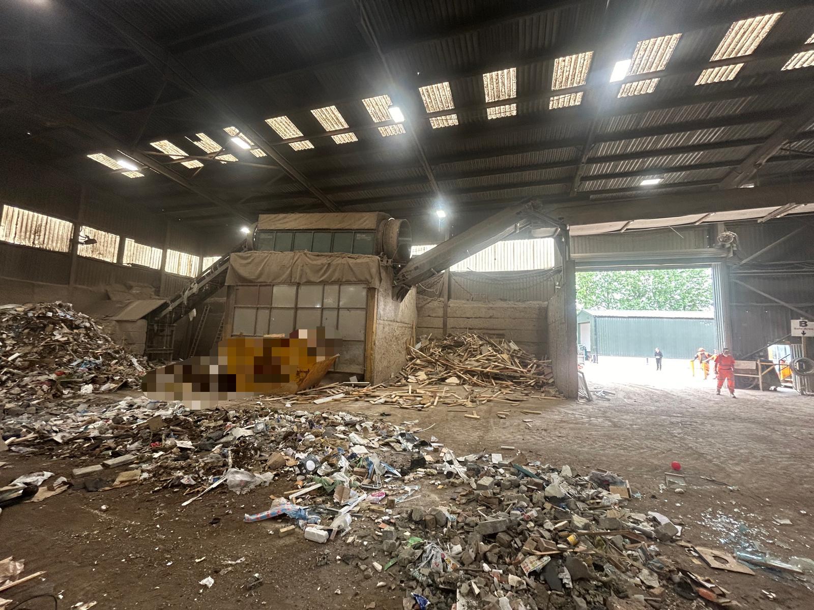 Used Complete Waste System Waste System