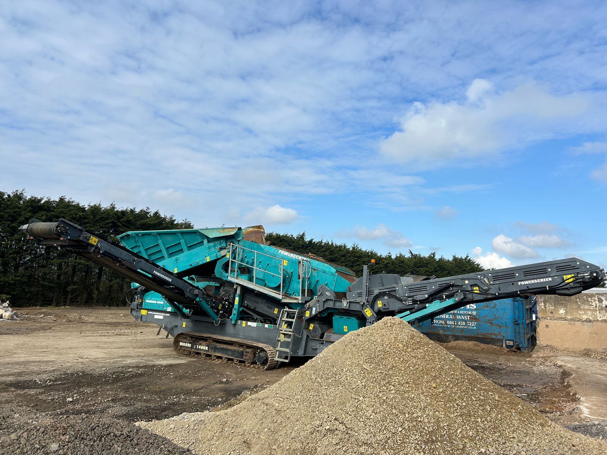 Used 2015 Powerscreen Warrior 1400X