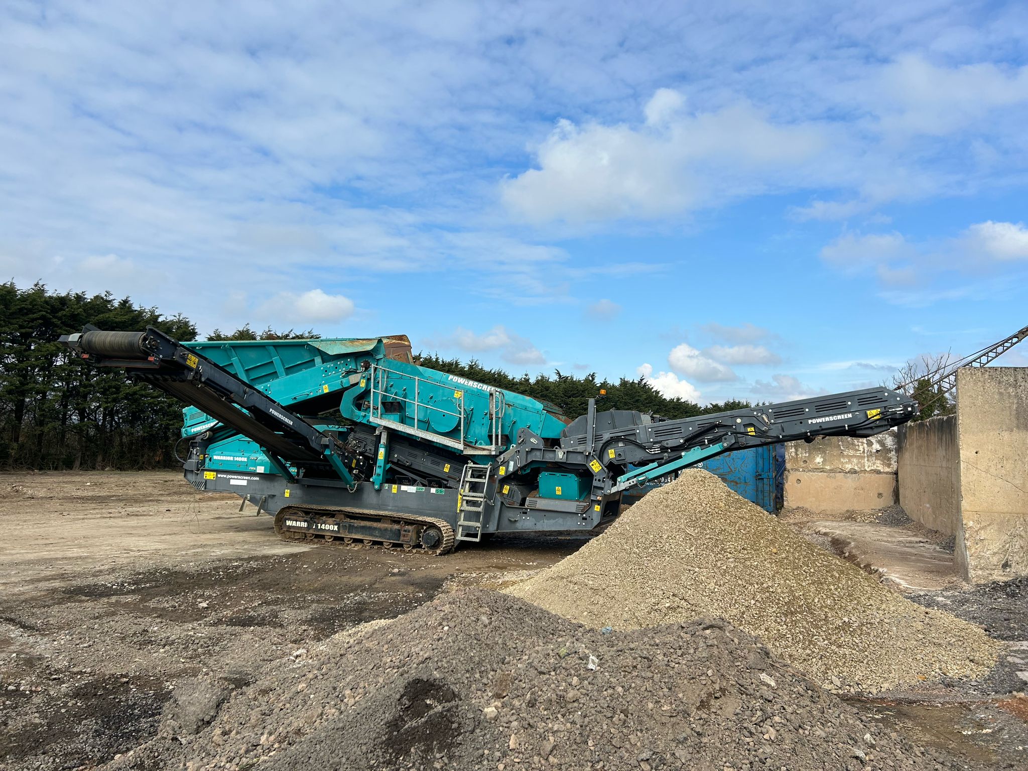 Used 2015 Powerscreen Warrior 1400X
