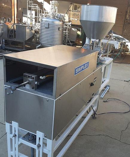 Used Filler, Piston, 2-Head, Simplex, S/st, Mdl AV200 #S744364