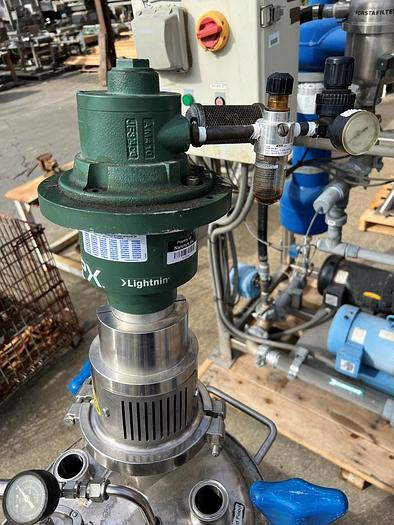 Used Tank, 7 Gallon, 316L Stainless steel, 30 PSI, FV, Holloway #S744744