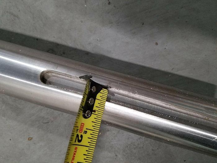 Keyed Motor Shaft 45" L x 2.2" W Medical Pharmaceutical