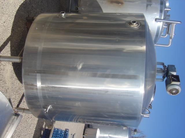 Usado 600 GALLON PROCESSOR TANK. WALKER MODEL PZ-CB-SP SERIAL 2538
