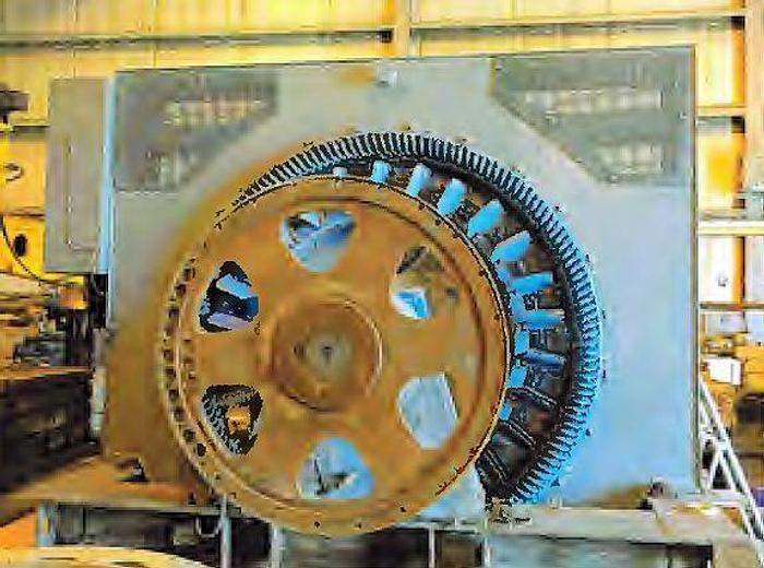 Used Mill, Ball, 12'6" X 16', Dominion, 1,250 HP, #D742154